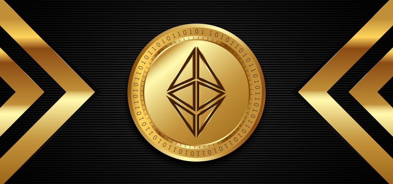 ethereum, golden, crypto