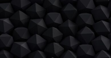 a black background with a lot of black cubes