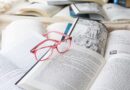 glasses, reading, books