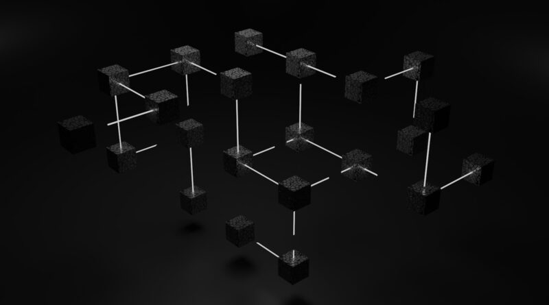 a group of cubes that are connected to each other