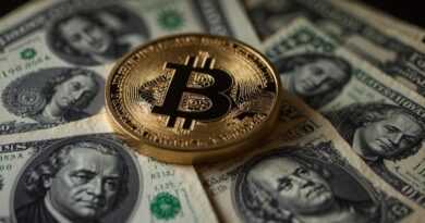 dollar, bitcoin, cryptocurrency, money, crypto, currency, coin, financial, digital, electronic, technology, business, internet, ai generated