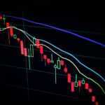 red and blue light streaks