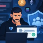 Jak bezpiecznie polecać zewnętrzne gry i projekty w społeczności krypto Moderator weryfikujący zewnętrzny link przed publikacją w społeczności krypto