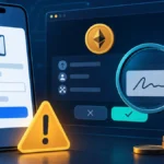 Doładowanie telefonu za krypto: co sprawdzić, zanim połączysz portfel Telefon z formularzem doładowania obok symbolicznego żądania podpisu w portfelu kryptowalutowym.